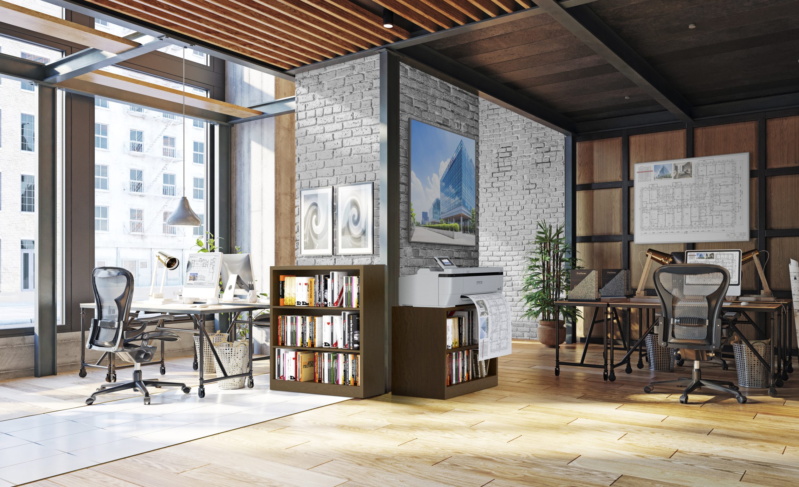 Plotter Epson SureColor SC-T3100M-MFP (Optional stand) - Image 4